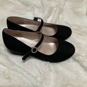 The Children's Place Black Dress Shoes Mary Jane Style
